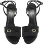 Fendi Vintage Pre-owned Satin sandals Black Dames - Thumbnail 2