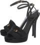 Fendi Vintage Pre-owned Satin sandals Black Dames - Thumbnail 3