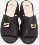 Fendi Vintage Pre-owned Satin sandals Black Dames - Thumbnail 3