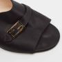 Fendi Vintage Pre-owned Satin sandals Black Dames - Thumbnail 7
