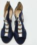 Fendi Vintage Pre-owned Satin sandals Blue Dames - Thumbnail 3