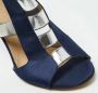 Fendi Vintage Pre-owned Satin sandals Blue Dames - Thumbnail 7