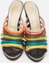 Fendi Vintage Pre-owned Satin sandals Multicolor Dames - Thumbnail 3