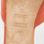 Fendi Vintage Pre-owned Satin sandals Orange Dames - Thumbnail 7