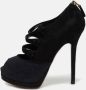 Fendi Vintage Pre-owned Suede boots Black Dames - Thumbnail 2