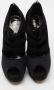 Fendi Vintage Pre-owned Suede boots Black Dames - Thumbnail 3