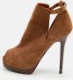 Fendi Vintage Pre-owned Suede boots Brown Dames - Thumbnail 2