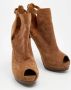 Fendi Vintage Pre-owned Suede boots Brown Dames - Thumbnail 4