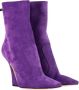 Fendi Vintage Pre-owned Suede boots Purple Dames - Thumbnail 4