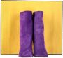 Fendi Vintage Pre-owned Suede boots Purple Dames - Thumbnail 6