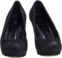 Fendi Vintage Pre-owned Suede heels Black Dames - Thumbnail 2