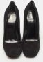 Fendi Vintage Pre-owned Suede heels Black Dames - Thumbnail 3