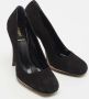 Fendi Vintage Pre-owned Suede heels Black Dames - Thumbnail 4