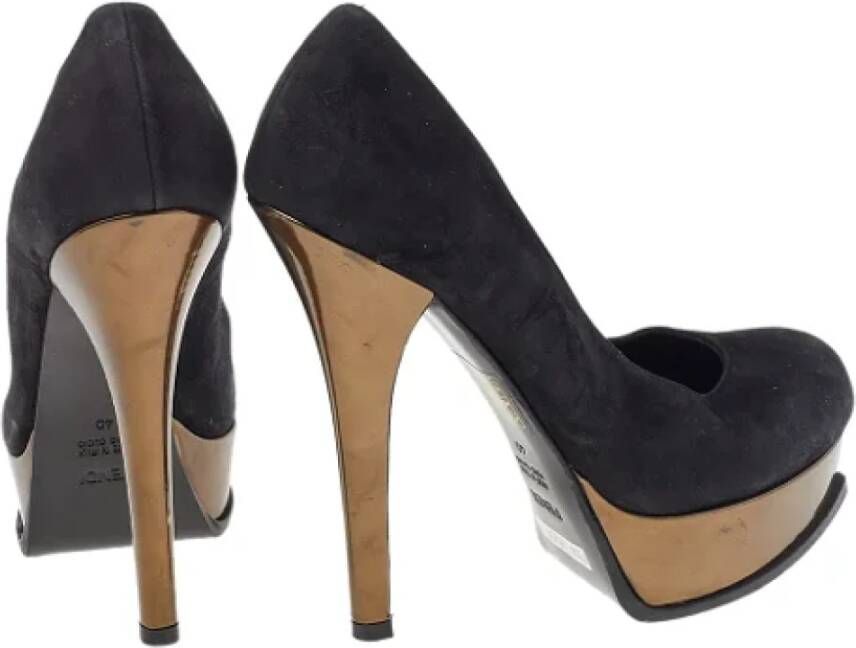Fendi Vintage Pre-owned Suede heels Black Dames