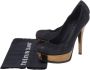 Fendi Vintage Pre-owned Suede heels Black Dames - Thumbnail 7