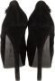 Fendi Vintage Pre-owned Suede heels Black Dames - Thumbnail 4