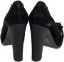 Fendi Vintage Pre-owned Suede heels Black Dames - Thumbnail 4