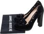 Fendi Vintage Pre-owned Suede heels Black Dames - Thumbnail 7