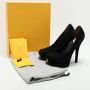 Fendi Vintage Pre-owned Suede heels Black Dames - Thumbnail 9