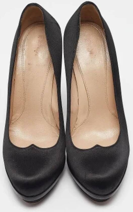 Fendi Vintage Pre-owned Suede heels Black Dames