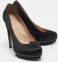 Fendi Vintage Pre-owned Suede heels Black Dames - Thumbnail 4