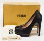 Fendi Vintage Pre-owned Suede heels Black Dames - Thumbnail 9