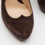 Fendi Vintage Pre-owned Suede heels Brown Dames - Thumbnail 7