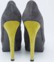 Fendi Vintage Pre-owned Suede heels Gray Dames - Thumbnail 5