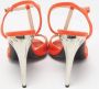 Fendi Vintage Pre-owned Suede heels Orange Dames - Thumbnail 5