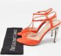 Fendi Vintage Pre-owned Suede heels Orange Dames - Thumbnail 9