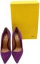 Fendi Vintage Pre-owned Suede heels Purple Dames - Thumbnail 7