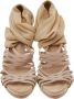 Fendi Vintage Pre-owned Suede sandals Beige Dames - Thumbnail 2