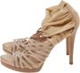 Fendi Vintage Pre-owned Suede sandals Beige Dames - Thumbnail 3