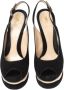 Fendi Vintage Pre-owned Suede sandals Black Dames - Thumbnail 2