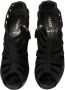 Fendi Vintage Pre-owned Suede sandals Black Dames - Thumbnail 2