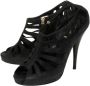 Fendi Vintage Pre-owned Suede sandals Black Dames - Thumbnail 3
