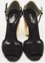 Fendi Vintage Pre-owned Suede sandals Black Dames - Thumbnail 3