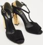 Fendi Vintage Pre-owned Suede sandals Black Dames - Thumbnail 4