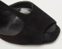 Fendi Vintage Pre-owned Suede sandals Black Dames - Thumbnail 7