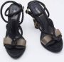 Fendi Vintage Pre-owned Suede sandals Black Dames - Thumbnail 3