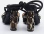 Fendi Vintage Pre-owned Suede sandals Black Dames - Thumbnail 4