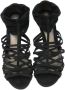 Fendi Vintage Pre-owned Suede sandals Black Dames - Thumbnail 2