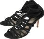 Fendi Vintage Pre-owned Suede sandals Black Dames - Thumbnail 3