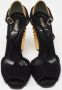 Fendi Vintage Pre-owned Suede sandals Black Dames - Thumbnail 3