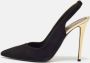 Fendi Vintage Pre-owned Suede sandals Black Dames - Thumbnail 2