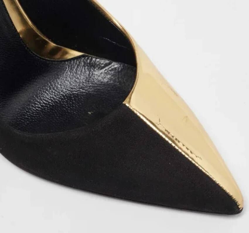 Fendi Vintage Pre-owned Suede sandals Black Dames