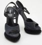 Fendi Vintage Pre-owned Suede sandals Blue Dames - Thumbnail 4
