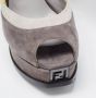 Fendi Vintage Pre-owned Suede sandals Gray Dames - Thumbnail 6