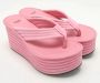 Fendi Vintage Pre-owned Suede sandals Pink Dames - Thumbnail 4