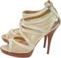 Fendi Vintage Pre-owned Suede sandals White Dames - Thumbnail 3